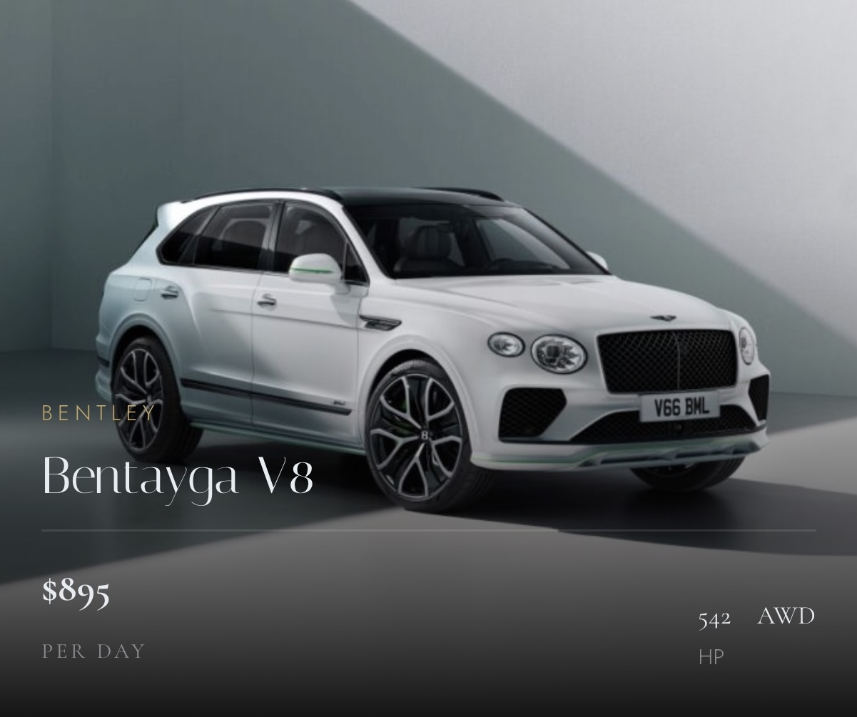 542 HP Bentayga